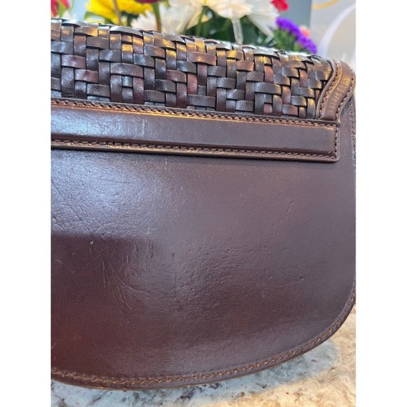 SAINT LAURENT Small Kaia Woven Leather Crossbody Bag - Picture 7 of 12